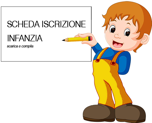 Domanda di iscrizione all'infanzia (materna)